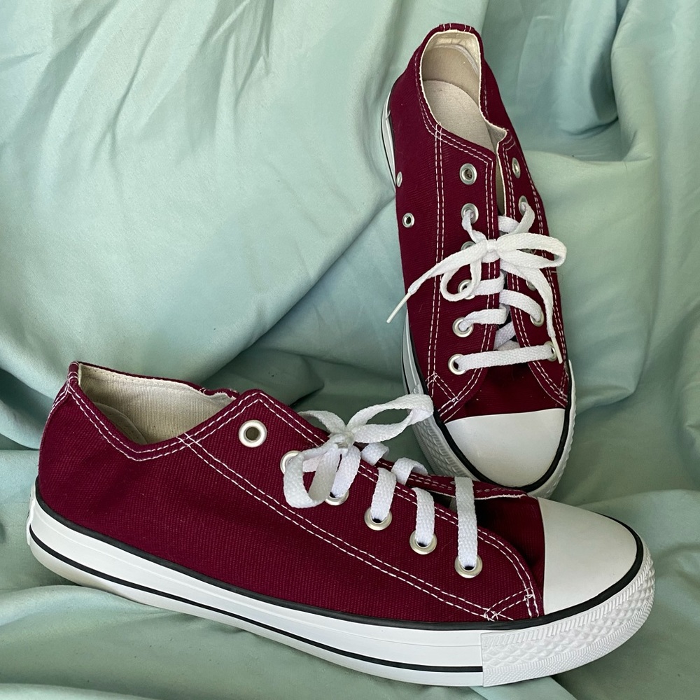 Converse All Stars in hard-to-find maroon